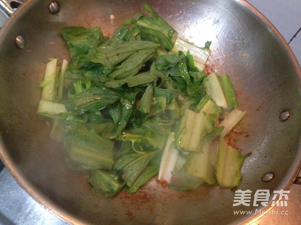 黄豆酱炒苦麦菜怎么吃