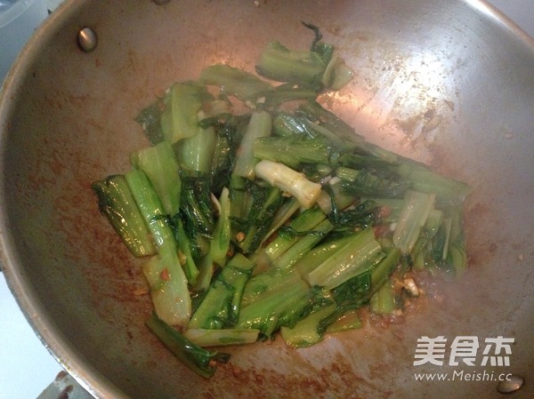 黄豆酱炒苦麦菜怎么炒