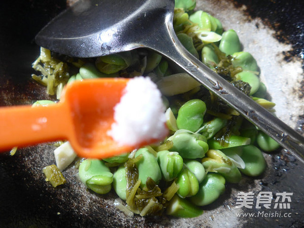 雪菜雷笋炒蚕豆怎么炖