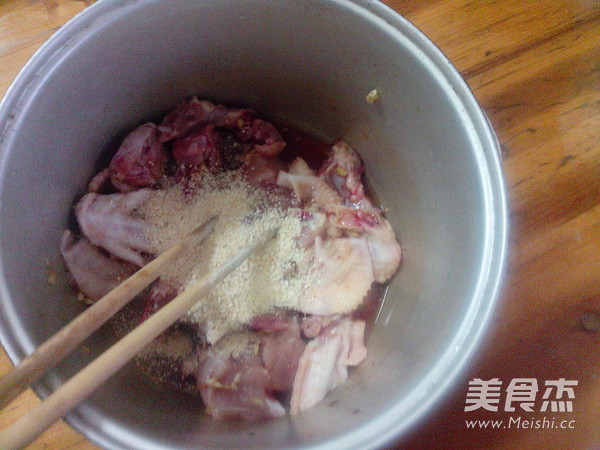 粉蒸鸡肉怎么做