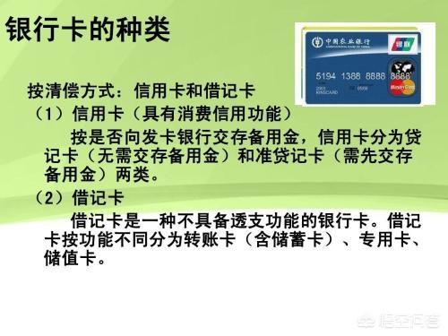 贷记卡和信用卡有什么区别,信用卡和贷记卡有什么区别？