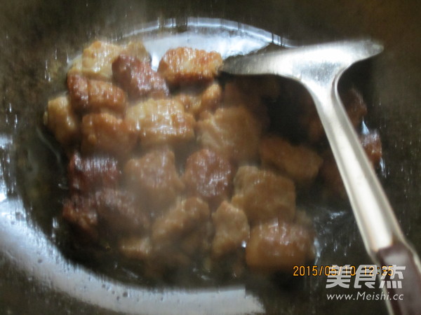 香酥炸肉怎么炒