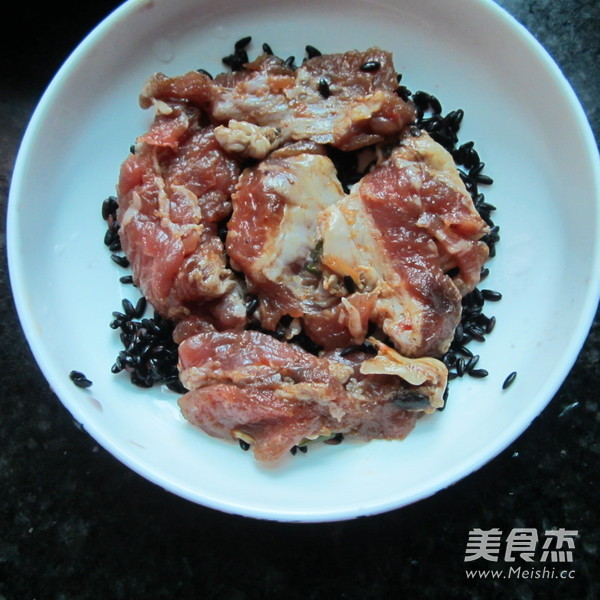 黑米肉怎么炒