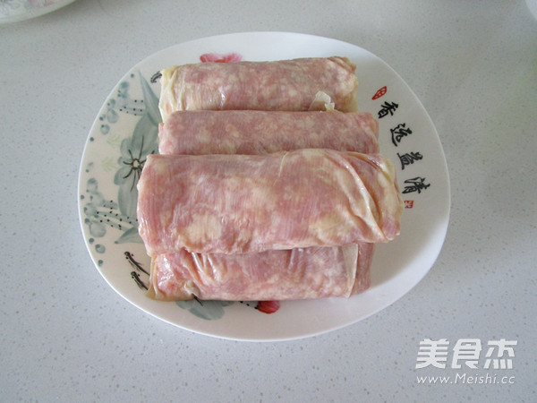 豆腐衣肉卷怎么做