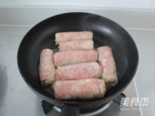 豆腐衣肉卷怎么煮