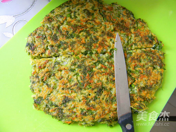 茴香鸡蛋米饭饼怎么煮