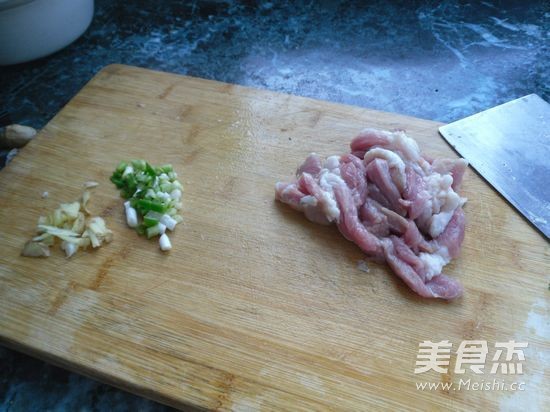 肉炒豆角丝的做法图解