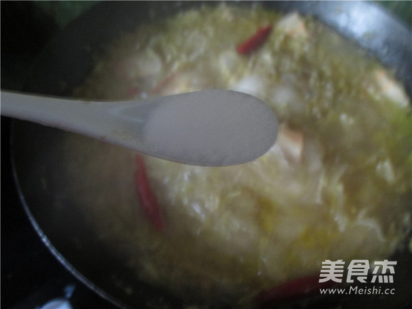 五花肉酸菜炖粉条的制作方法