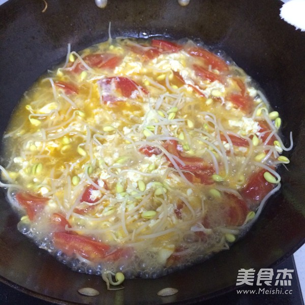 番茄豆芽鸡蛋汤怎么炖