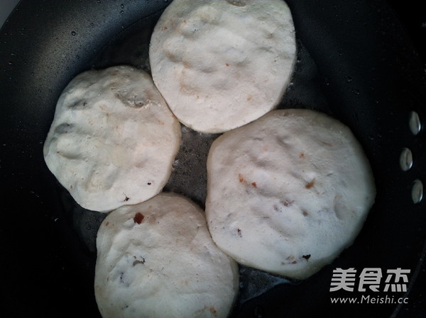 花芸豆馅的糯米饼怎么炒