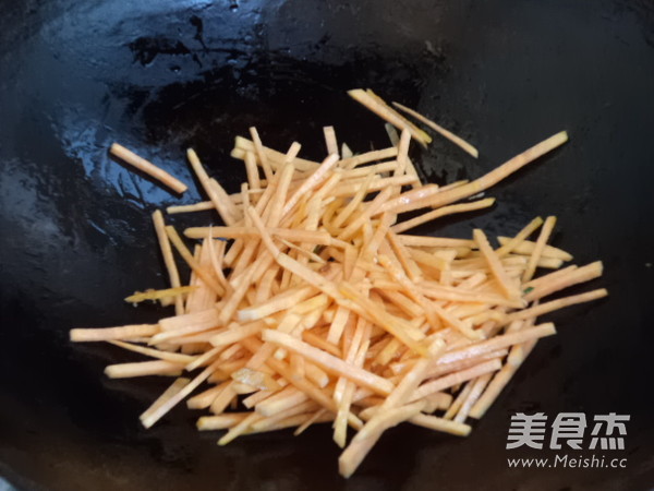 糖醋红薯丝怎么吃