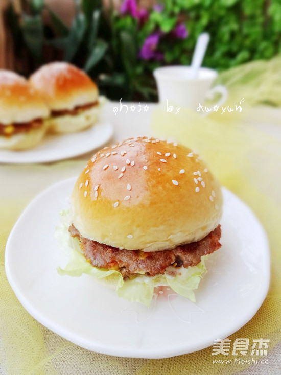 自制黄金肉饼汉堡的做法大全