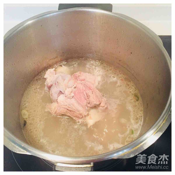 大棒骨炖白菜冻豆腐的做法图解