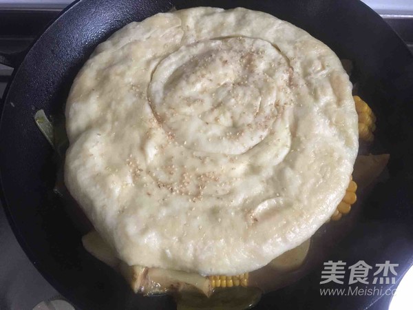 东北豆角烀饼怎样炖