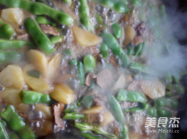 豆角炖土豆怎么炒