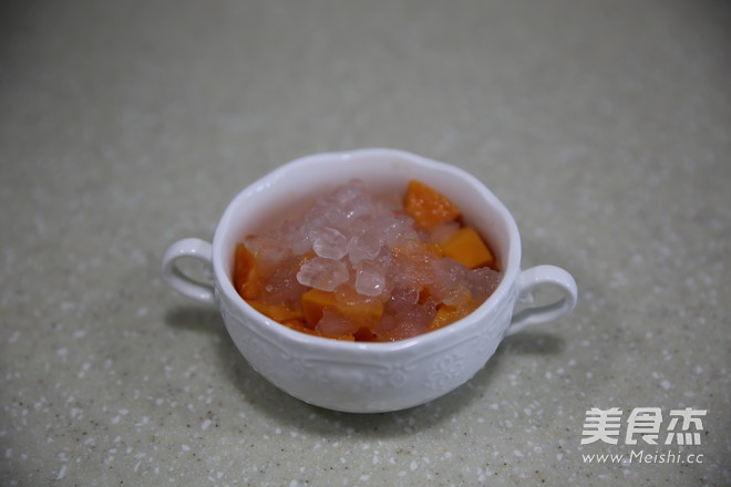 木瓜牛奶炖雪蛤怎样煸