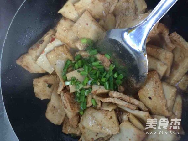 素炒千页豆腐的简单做法