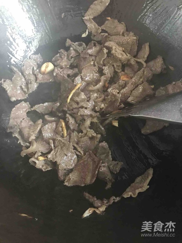 爆炒酱牛肉怎么炒