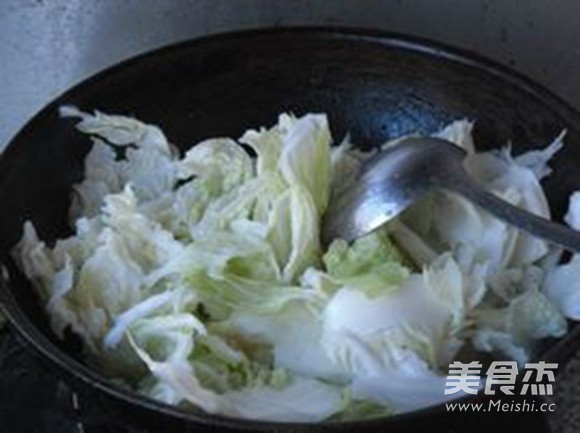 白菜炖冻豆腐的简单做法