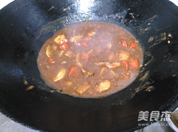 肉沬咖喱土豆怎么炒