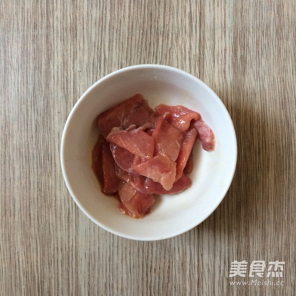 肉片烧杏鲍菇的简单做法