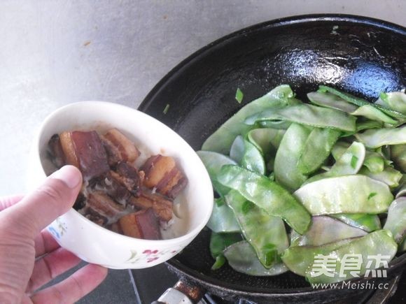 红烧肉烧扁豆怎么吃