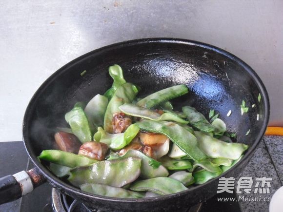 红烧肉烧扁豆怎么做