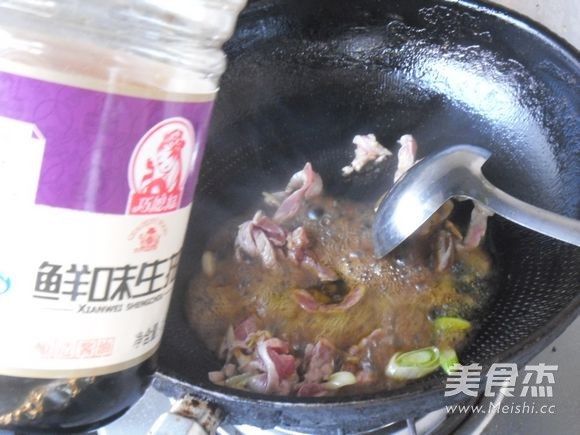 肉烧干扁豆丝怎么做