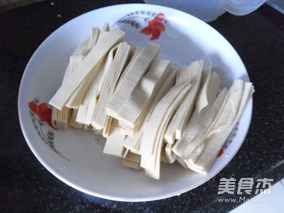 豆皮烧牛肉肠的做法图解