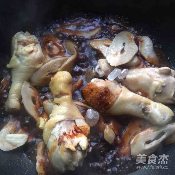 素肠烧鸡腿怎么炒