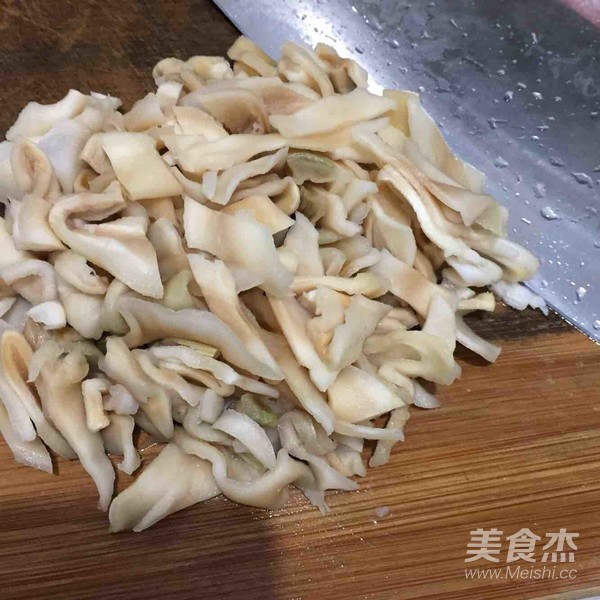 菜心片烧肉盖饭的做法图解