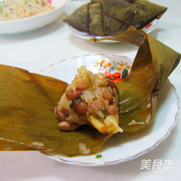 猪肉糯米花生粽怎么煮