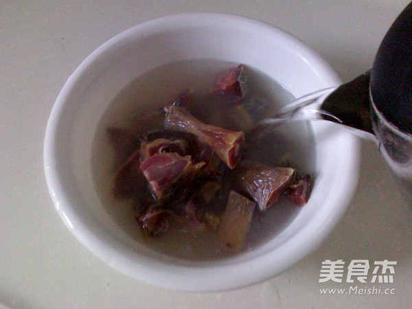 豆豉蒸腊鸭的做法图解