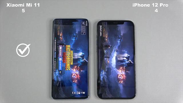 小米11跟手比苹果,小米11与iPhone12Pro性能对比：差距没想象的那么大