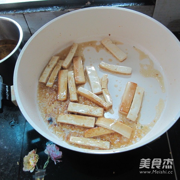 肉花肠烧豆腐怎么吃