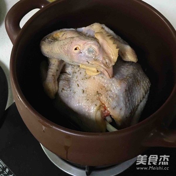 砂锅干烧鸡怎么煮