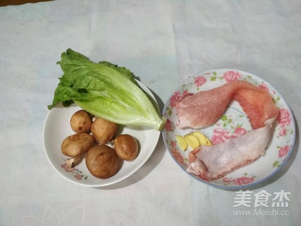 板根生菜冬菇汤的做法大全