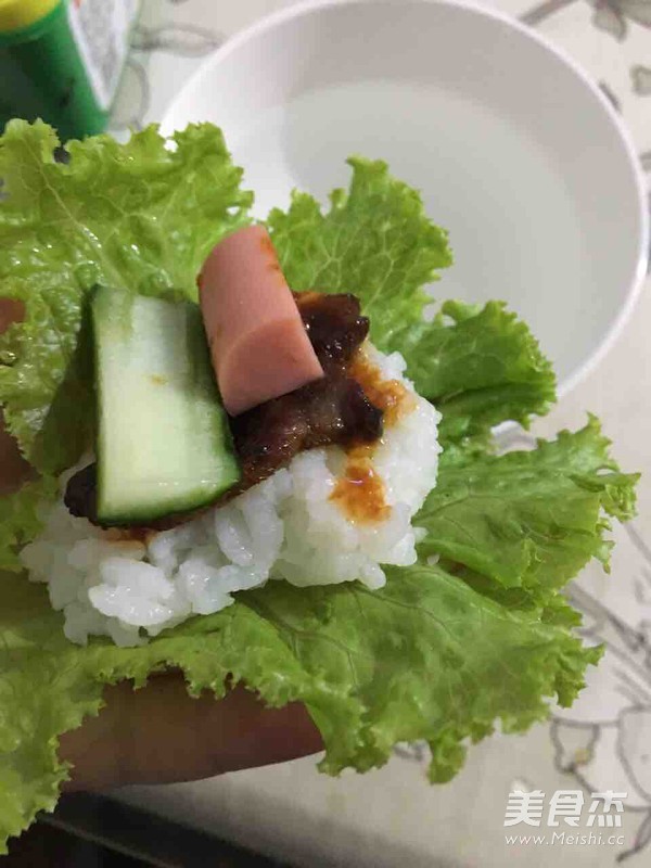 生菜包饭的做法大全