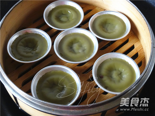 抹茶红豆钵仔糕怎么煮