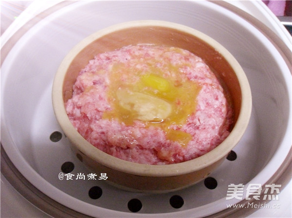 咸蛋蒸肉饼怎么炒