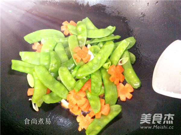 冬菇蚝香荷兰豆怎么吃