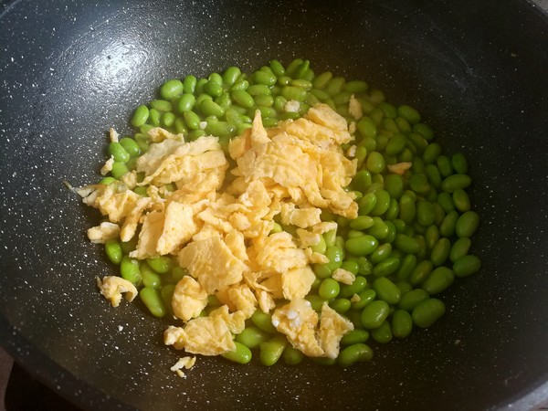 鸡蛋炒青豆怎么煮