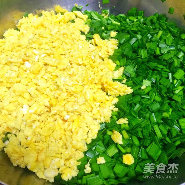 生煎韭菜鸡蛋饺子的做法大全