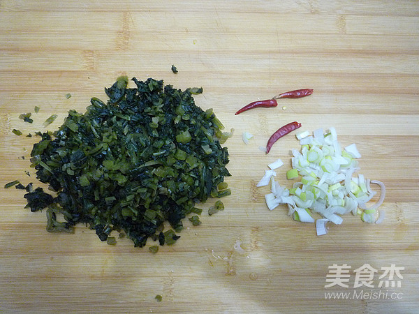 雪菜烧豆腐的做法图解