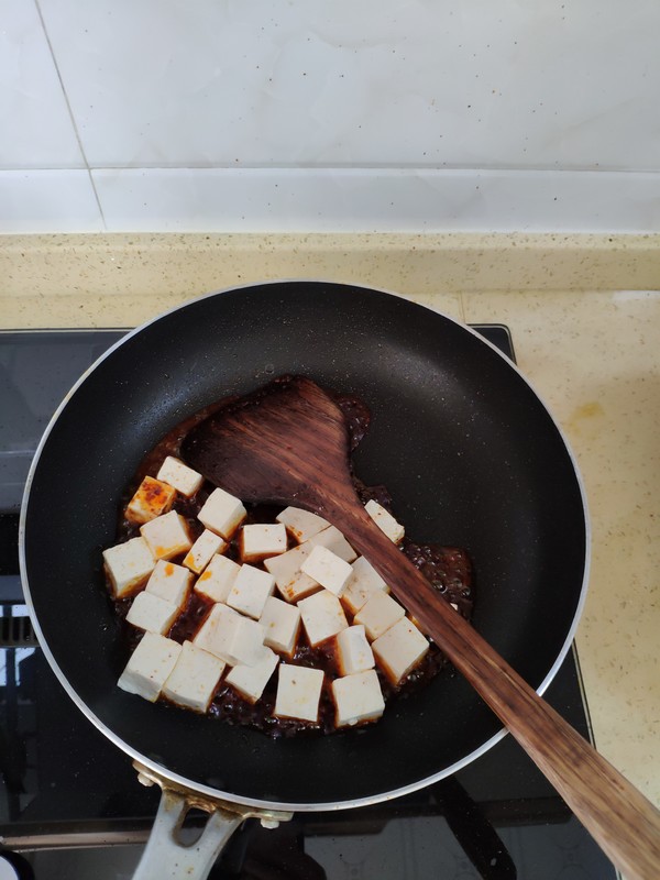 麻婆豆腐拌面怎么做