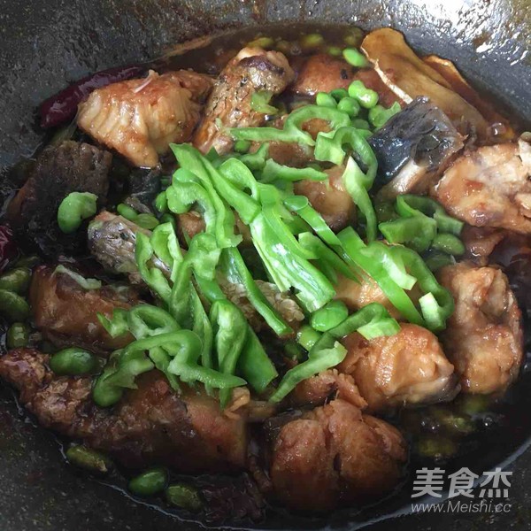 红烧青豆鱼块怎样炒