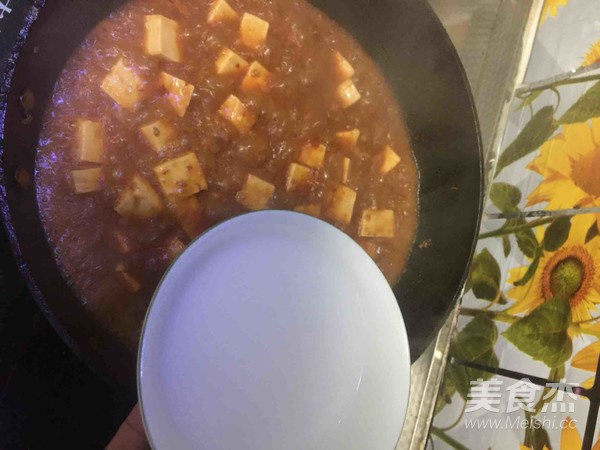 小白麻婆豆腐怎样做