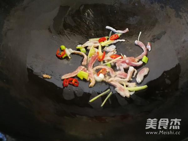 青菜肉丝炒面的简单做法