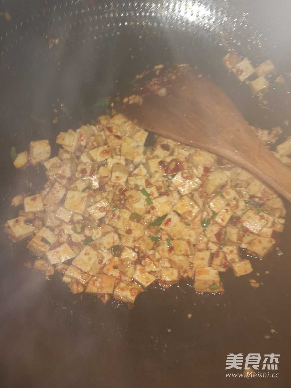 少油鸡肉版麻婆豆腐怎么吃