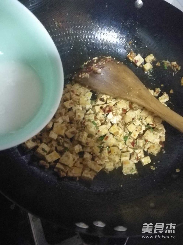 少油鸡肉版麻婆豆腐怎么做